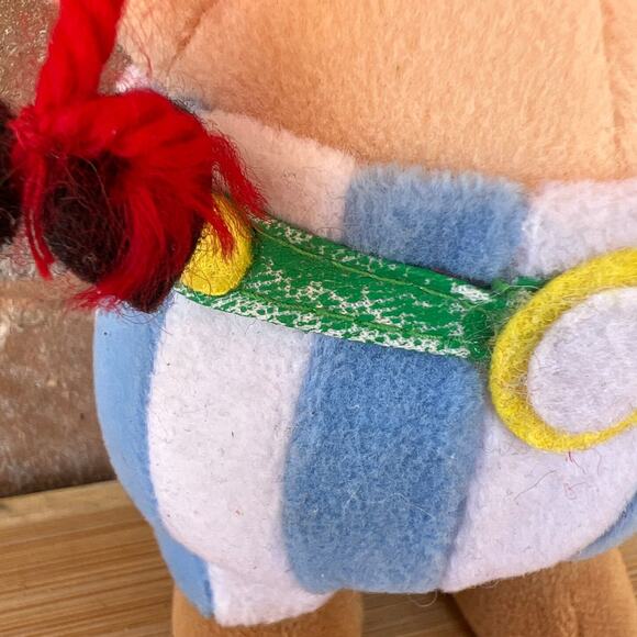 Vintage 1999 Asterix Comic Book Obelix Plush Stuffed Toy Made in Germany - Picture 6 of 8